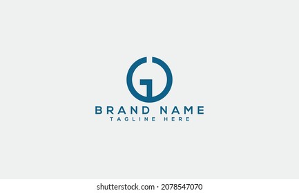 GD initial letter g d creative logo vector logo modern template