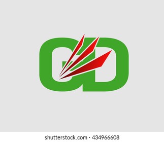 GD letter logo
