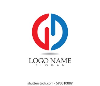GD letter logo
