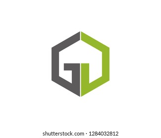 GD letter logo business vector