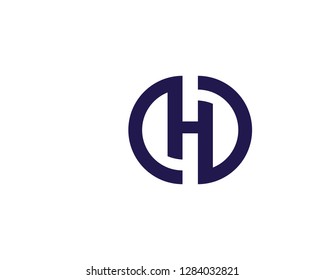 GD letter logo business vector