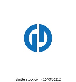 logotipo vectorial de letra gd. logotipo vectorial de letra gg. Agregar logotipo vectorial de letra
