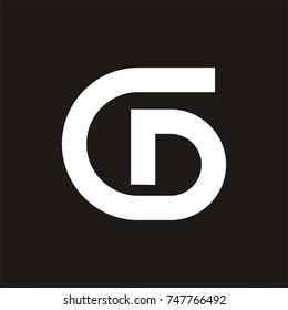 GD logo design template vector 