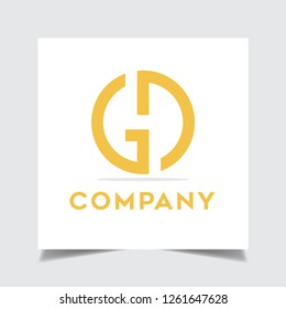GD Logo Letter Design 