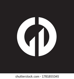 GD Logo Letter Vector Illustration