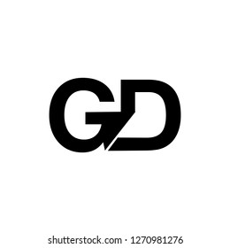 Gd Logo Vector Stock Vector (Royalty Free) 1270981276 | Shutterstock