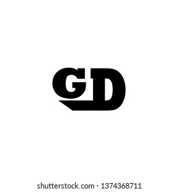 Gd logo vector vector de stock libre de regal as 1374368711