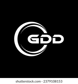 GDD Logo Design, Inspiration for a Unique Identity. Modern Elegance and Creative Design. Watermark Your Success with the Striking this Logo.