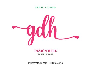 El logotipo de la inscripción GDH es sencillo, fácil de entender y autorizado
