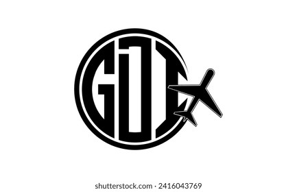 Vector de diseño del logotipo del círculo de la agencia de viajes y del tour de la agencia de viajes. hajj Umrah agencia, abstract, agencia de turismo, guía turística, emiratos, aerolíneas, vuelo en avión, negocios, monograma, marca, empresa