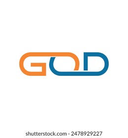 GDO GOG Letter Initial Logo Design Template Vector Illustration