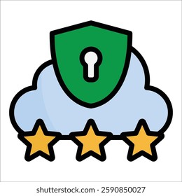 Gdpr Compliance Icon Element For Design
