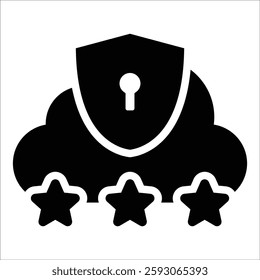 Gdpr Compliance Icon Element For Design