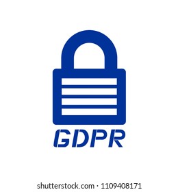 GDPR data protection symbol