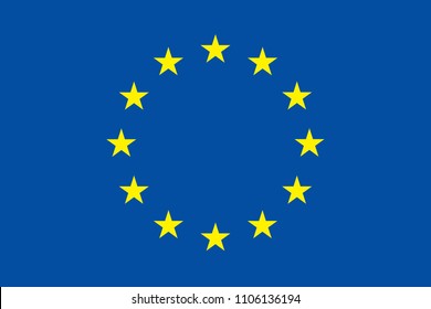 Gdpr eu flag general data protection regulation with star.