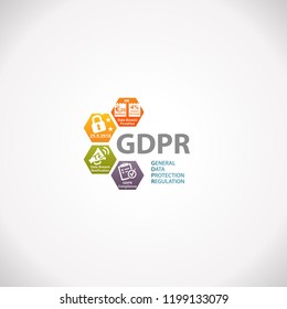 GDPR General Data Protection Regulation Notification Infographic
