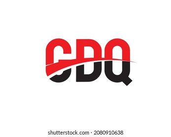 GDQ Letter Initial Logo Design Vector Illustration