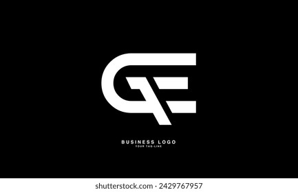 GE, EG, G, E, Abstract Letters Logo Monogram