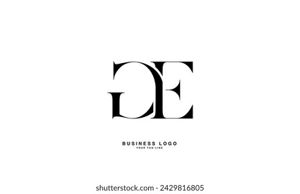 GE, EG, G, E, Abstract Letters Logo Monogram