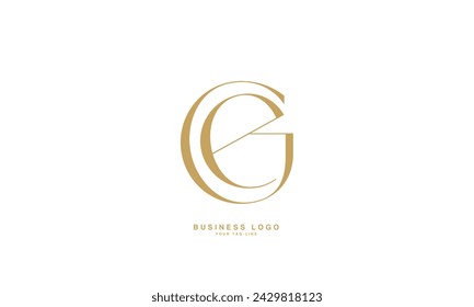 GE, EG, G, E, Abstract Letters Logo Monograma