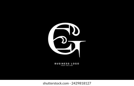 GE, EG, G, E, Abstract Letters Logo Monogram