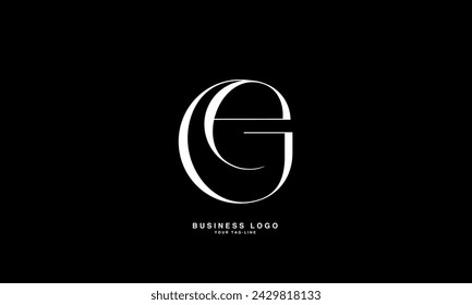 GE, EG, G, E, Abstract Letters Logo Monogram