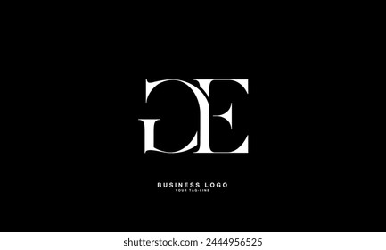 GE, EG, G, E, Abstract Letters Logo Monogram