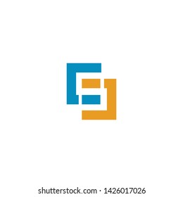 GE G E Letter Logo Design