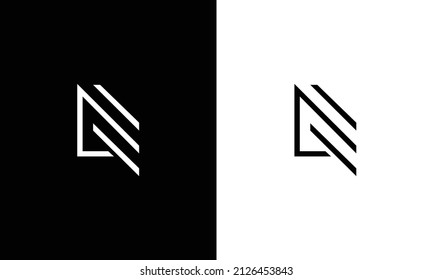GE Letter Initial Icon Logo Design Vector Illustration