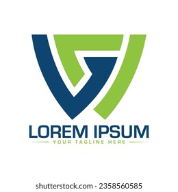 Diseño de logotipo de letras GE diseño de logotipo creativo diseño de logotipo moderno