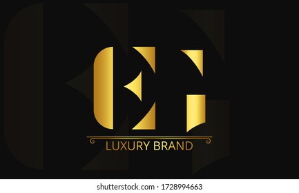 logotipo vectorial de letra GE.EG logotipo vectorial de letra

