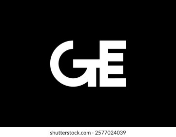 GE Logo Design Creative and Modern Logo Design
