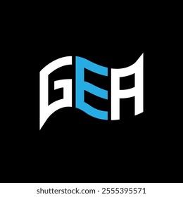 GEA logo design, GEA simple and modern logo. GEA luxurious alphabet design  
