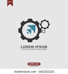 Plantilla de diseño de vectores con logotipo de concepto de flecha