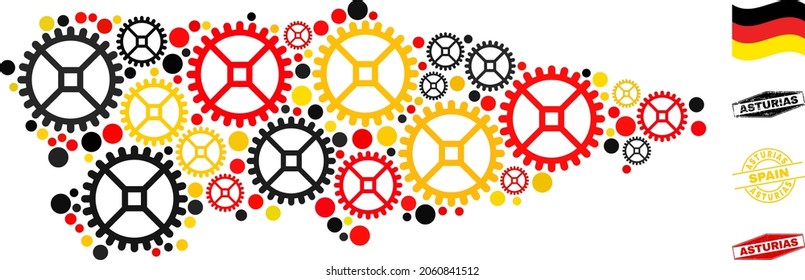 1,132 Gear wheels different size Images, Stock Photos & Vectors ...