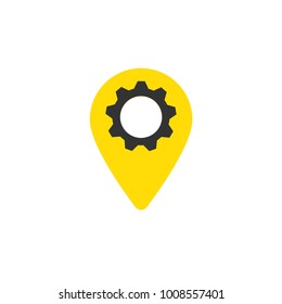 Gear Auto Locator Logo and Icon