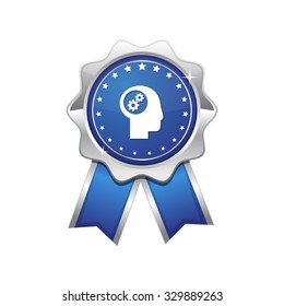 Gear blue Vector Icon Design