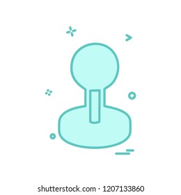 Gear box icon design vector