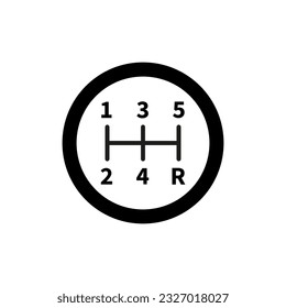 gear box icon. Vector illustration. stock image.