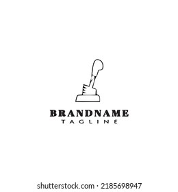 icono de caja de herramientas icono de dibujos animados plantilla de diseño negro de vector aislado