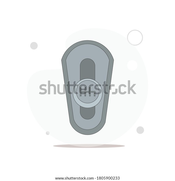 gear box vector\
flat illustration on\
white