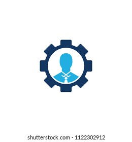 Gear Business Logo Icon Design