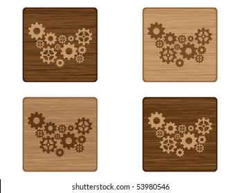 gear button