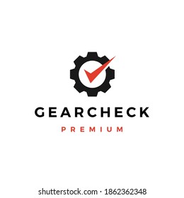 icono del vector del logotipo de comprobación de marcha