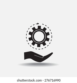Gear or cog icon