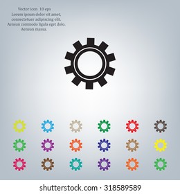 Gear or cog icon