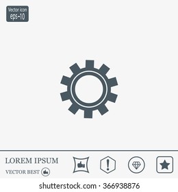 Gear or cog icon