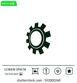 Gear or cog icon