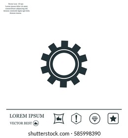 Gear or cog icon