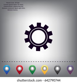 Gear or cog icon